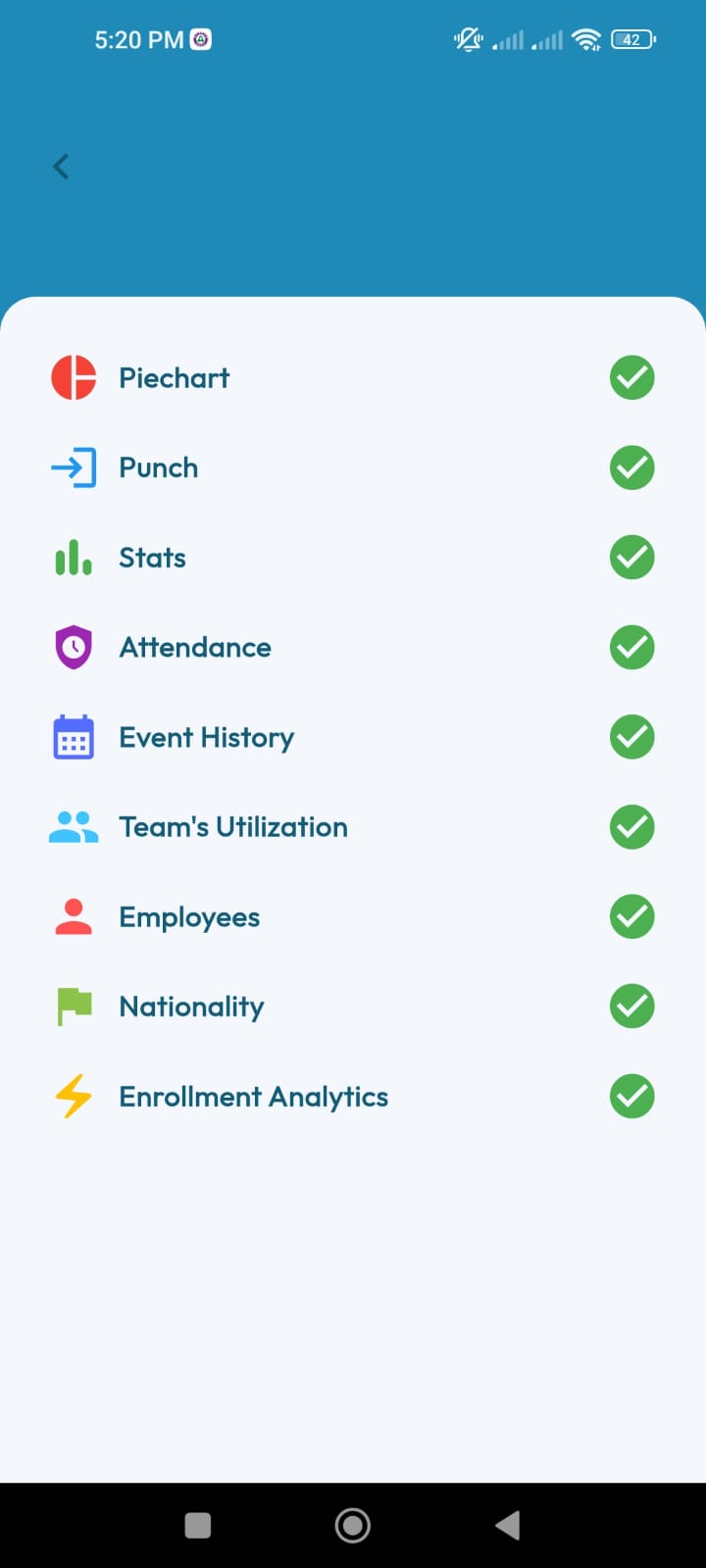 RateOp mobile app screen 34